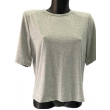 T-Shirt Basic Con Spalline 