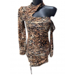 Vestito Leopardato