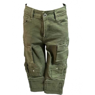 Jeans Cargo Verde