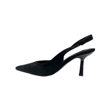 Scarpe Slingback Eleganti Da Donna - Punta Sexy, Tacco Alto A Sp