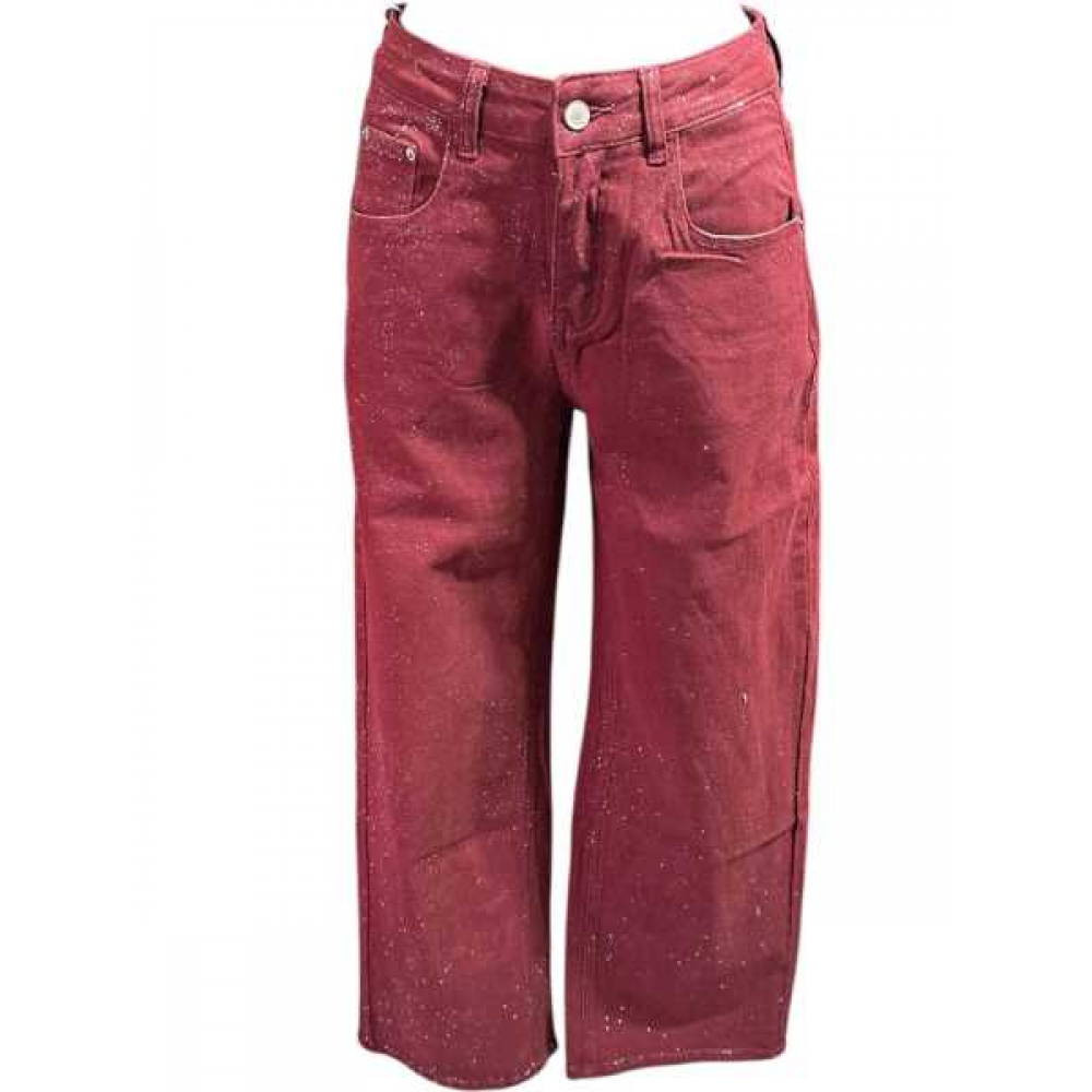 Jeans Bordo