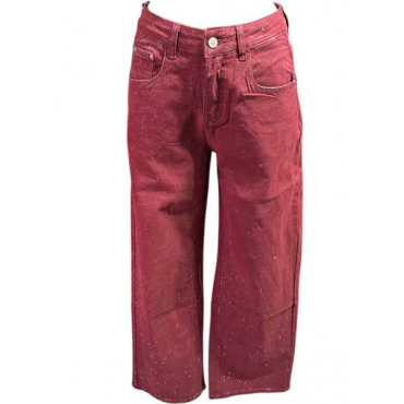 Jeans Bordo