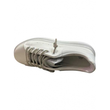 Sneakers  Con Lacci Silver