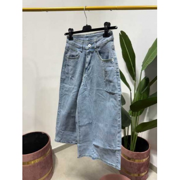 Bermuda Di Jeans Elastico