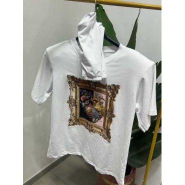T Shirt Con Manicotti Anema